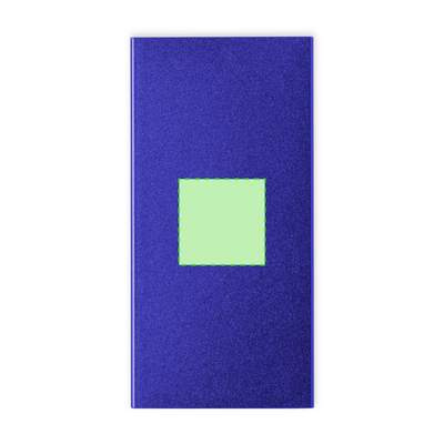 Powerbank Ginval, Schwarz: Zentrierte Seite A