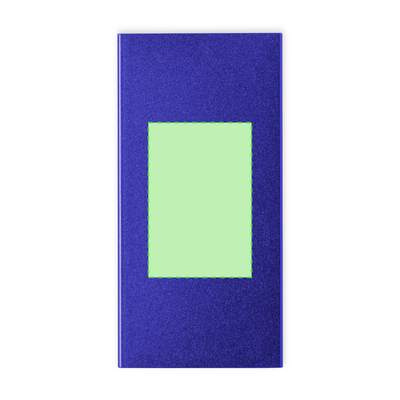 Powerbank Ginval, Schwarz: Zentrierte Seite A