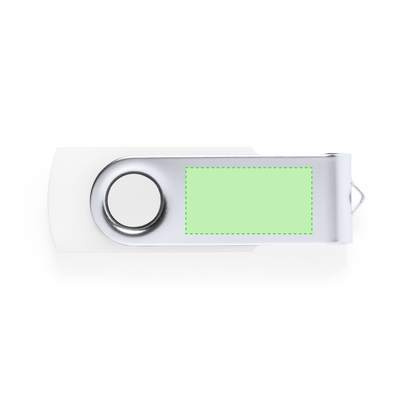 USB-Speicher Yeskal 8GB, Blau: In Teil A Metallfläche