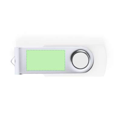 USB-Speicher Yeskal 8GB, Blau: In Teil B Metallfläche