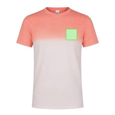 Erwachsenen-T-Shirt Nimo, Lachs: Bereich 1