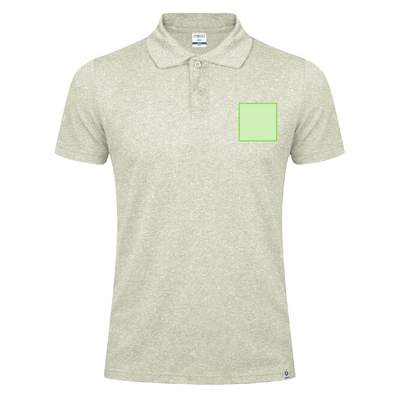 Poloshirt für Erwachsene Troky, Schwarz: Bereich 1