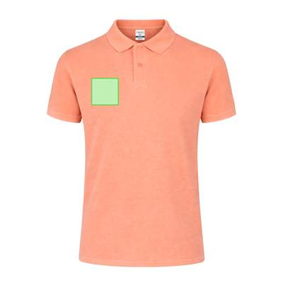 Poloshirt für Erwachsene Ken, Grau: Bereich 2