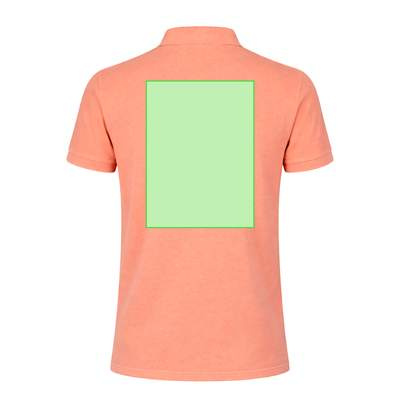 Poloshirt für Erwachsene Ken, Lachs: Bereich 6