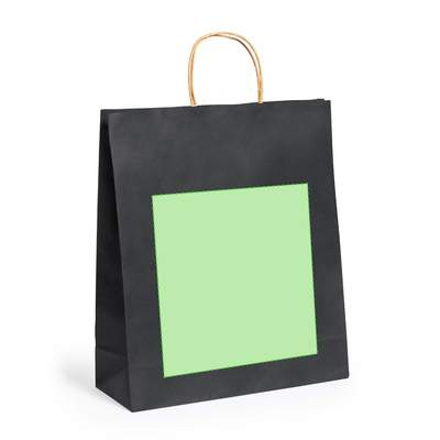 Tasche Mepus, Schwarz: Zentrierung Fläche B