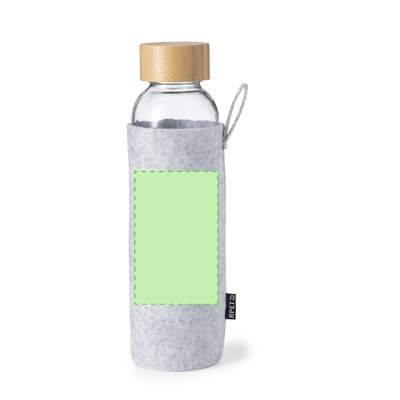 Flasche Blorek, Grau: Im Holster