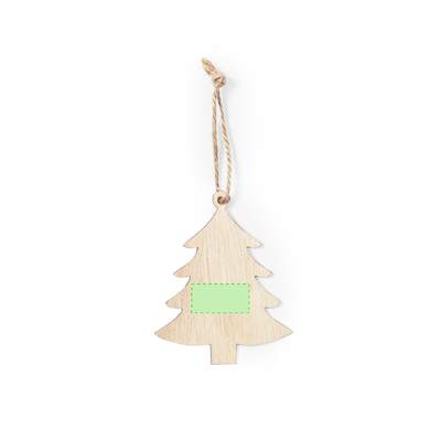 Weihnachtsdekoration Fultom, Baum: Baumseite 1