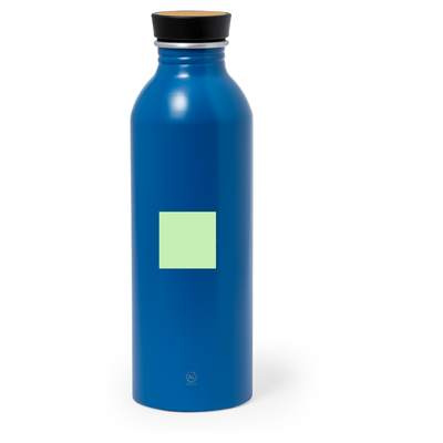 Flasche Claud, Schwarz: Auf die Front fokussiert