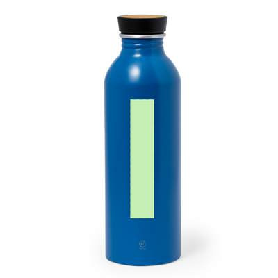 Flasche Claud, Schwarz: Auf die Front fokussiert