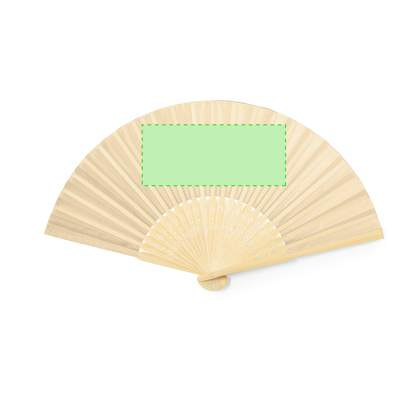 Hand Fan Claren, NATURAL: Area 3