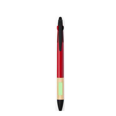 Stylus Touch Mehrfarbiger Kugelschreiber Milok, Schwarz: Bereich 8