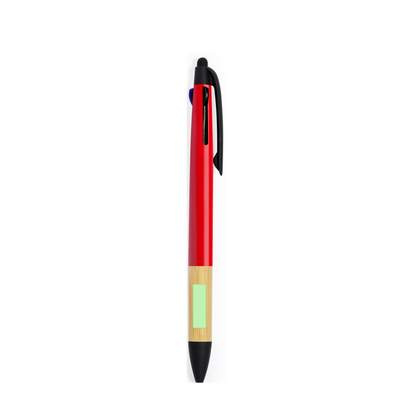 Stylus Touch daugiaspalvis rutulinis rašiklis Milok, Žalia: 6 sritis