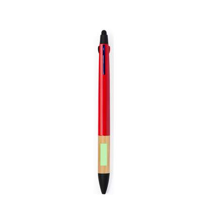 Stylus Touch Mehrfarbiger Kugelschreiber Milok, Blau: Bereich 7