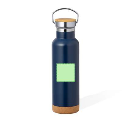 Isolierflasche Dixont, Schwarz: Bereich 3