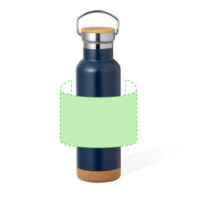 Isolierflasche Dixont, Schwarz: Bereich 6