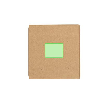 Notepad Pencil Holder Arolax, NATURAL: Area 3