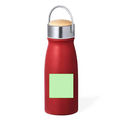 Isolierflasche Barns, Rot: Bereich 3