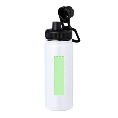 Isolierflasche Corvac, Weiss: Bereich 2