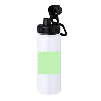 Isolierflasche Corvac, Weiss: Bereich 6