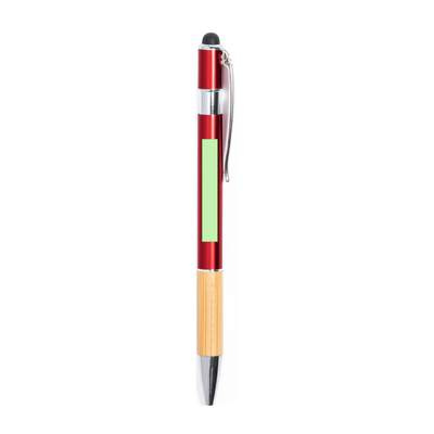 Kugelschreiber mit Touchpen Berget, Weiss: Bereich 2
