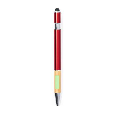 Kugelschreiber mit Touchpen Berget, Schwarz: Bereich 6
