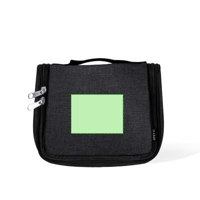Kosmetiktasche Gean, Grau: Bereich 1