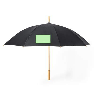 Regenschirm Gotley, Schwarz: Bereich 1