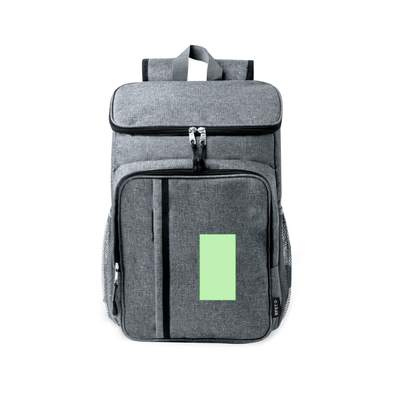Picknick-Kühltasche Rucksack Shira, Grau: Bereich 1