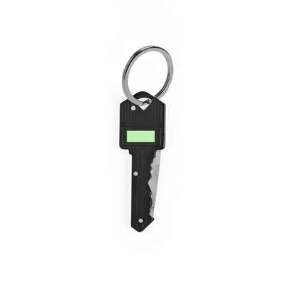 Pocket Knife Keyring Koburn, BLACK: Area 3
