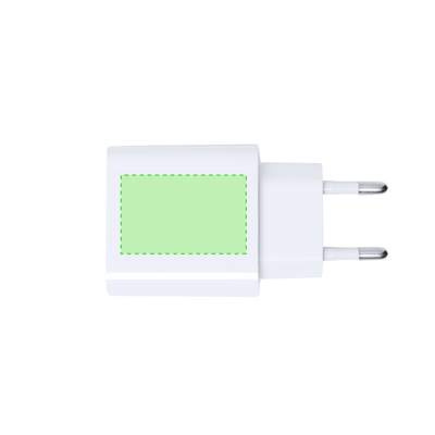 USB-Ladegerät Morelo, Weiss: Bereich 3