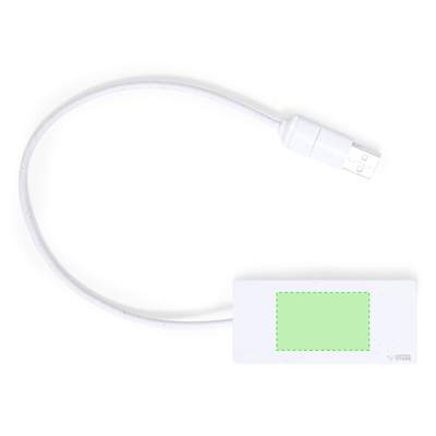 USB-концентратор Nagent, Белый: Зона 2