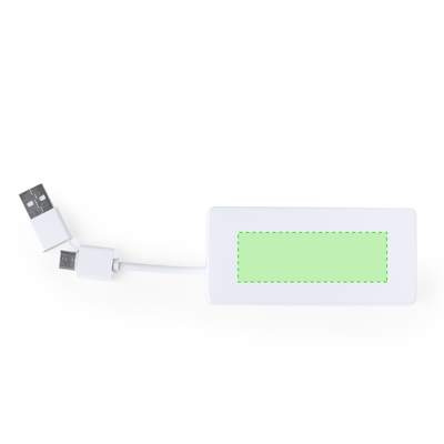 USB-концентратор Nofler RCS, Белый: Зона 1