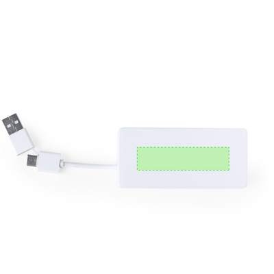 USB-концентратор Nofler RCS, Белый: Зона 3