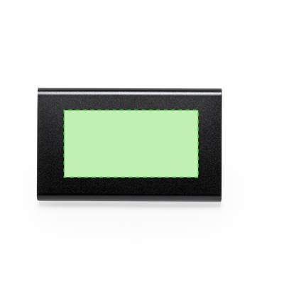 Powerbank Fagar, Schwarz: Bereich 1