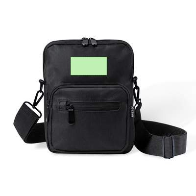 Shoulder Bag Lixia, BLACK: Area 1