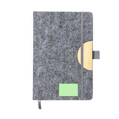 Notizblockhalter Kobain, Grau: Bereich 1