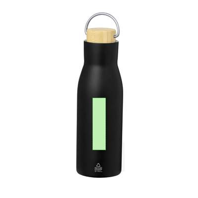 Isolierflasche Prismix, Marineblau: Bereich 2