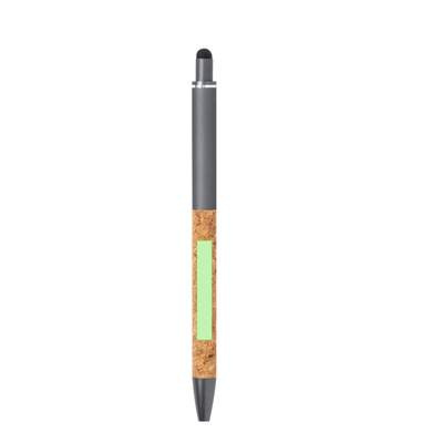 Kugelschreiber mit Touchpen Moson, Grau: Bereich 6