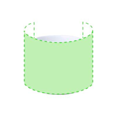 Sublimation Mug Robleda, SILVER: Area 2