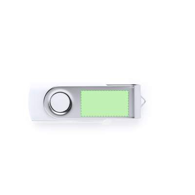 USB Memory Brabam 16GB, WHITE: Area 2