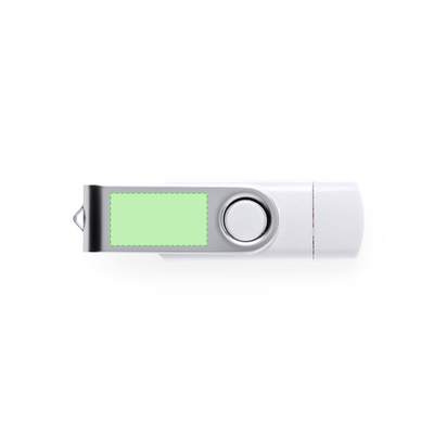USB atmintinė Ladny 16GB, Balta: 1 sritis