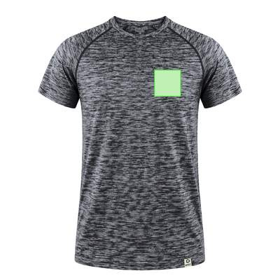 Erwachsenen-T-Shirt Kassar, Schwarz: Bereich 1