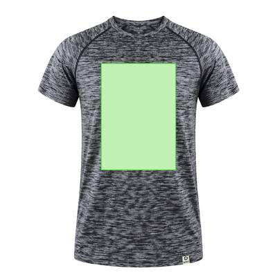 Erwachsenen-T-Shirt Kassar, Schwarz: Bereich 3
