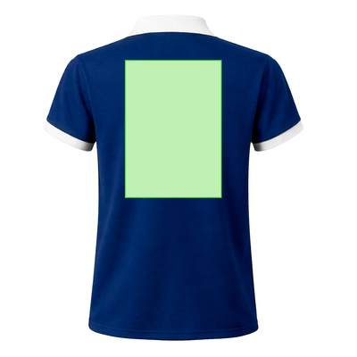 Poloshirt Rebon, Gelb: Bereich 6