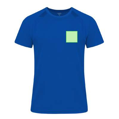 Erwachsenen-T-Shirt Sappor, Gelb: Bereich 1