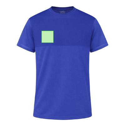 Erwachsenen-T-Shirt Ulken, Blau: Bereich 2