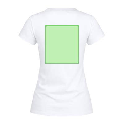Weißes Damen-T-Shirt Seiyo, Weiss: Bereich 7