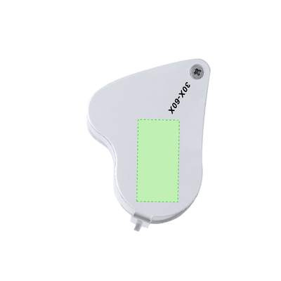 Lupa Keyan 30/60X, Sudrabs: 1. zona