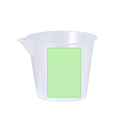 Mittakuppi Roswal 70 ml: Alue 1