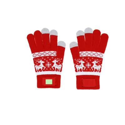 Touchscreen Gloves Kainex, RED: Area 1